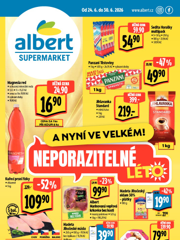 Albert Supermarket leták