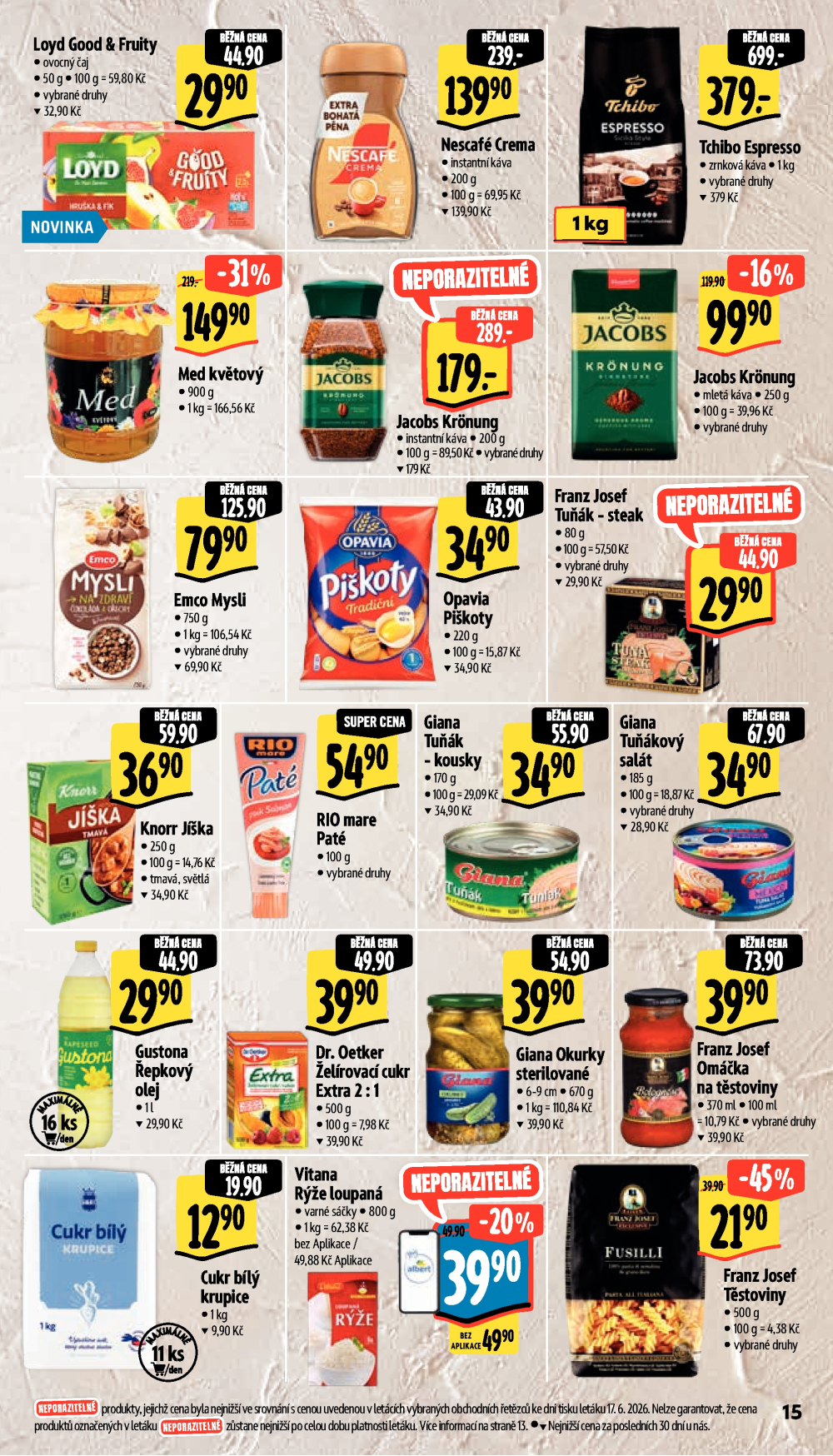 Leták Albert Supermarket leták - strana 21