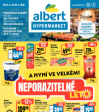 Akční leták Albert Hypermarket  - Vestec