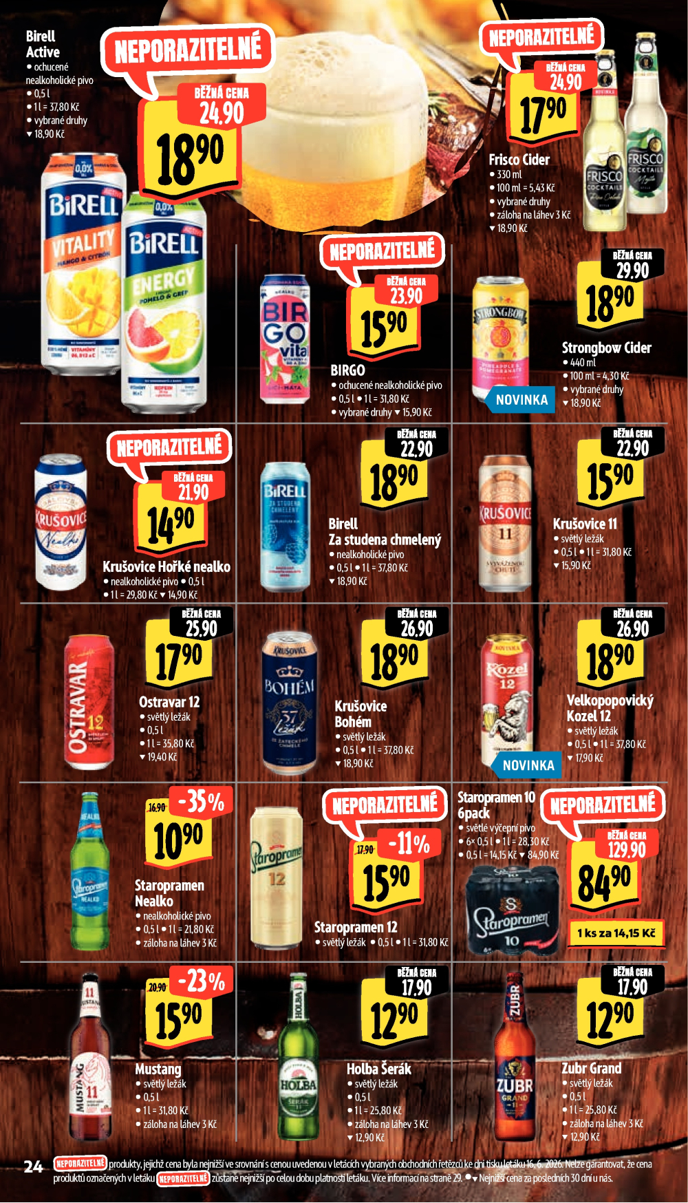 Leták Albert Hypermarket leták - Vestec - strana 34
