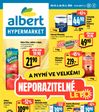 Akční leták Albert Hypermarket 
