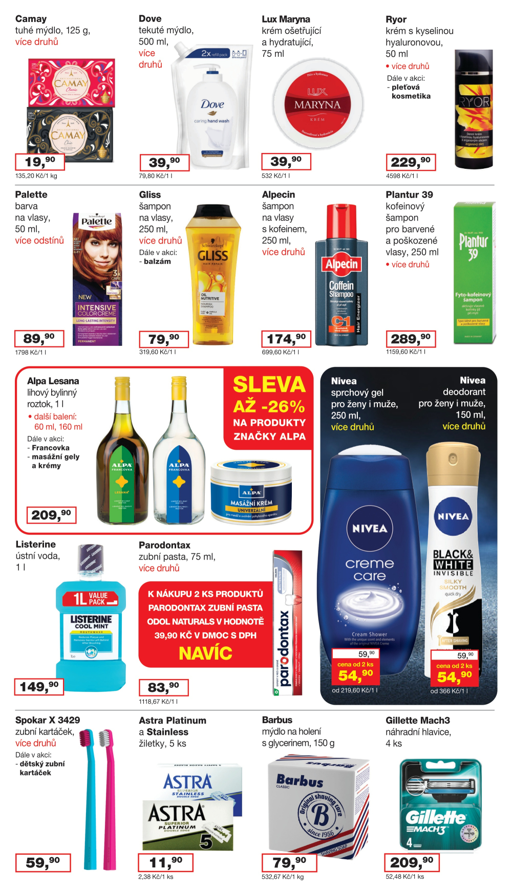 Leták Ráj drogerie leták - strana 2