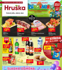 Akční leták Hruška 