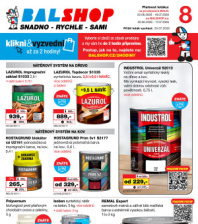 Akční leták Barvy a laky drogerie 