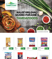 Akční leták TAMDA FOODS 