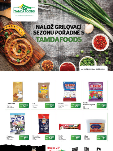 TAMDA FOODS leták