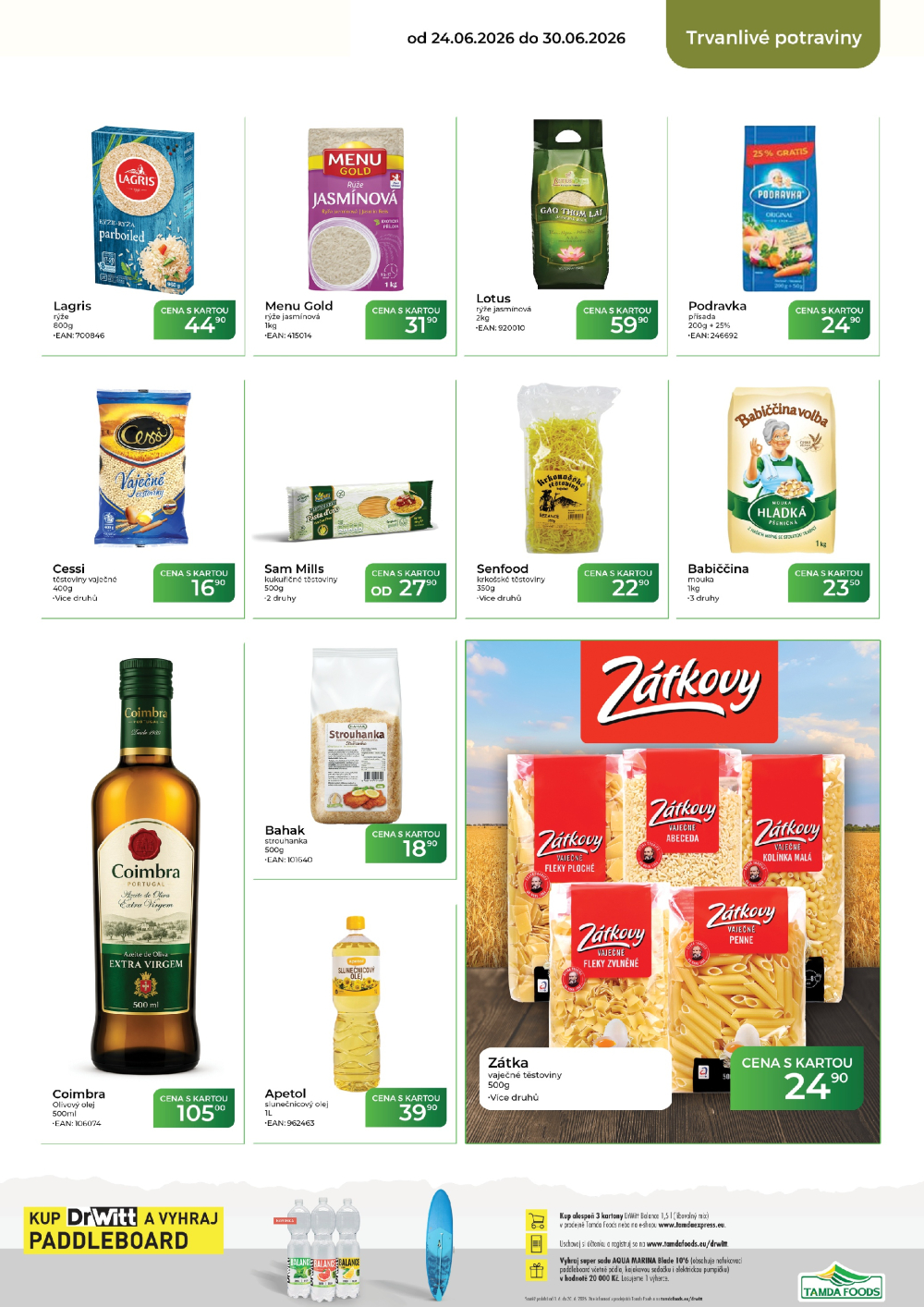 Leták TAMDA FOODS leták - strana 39