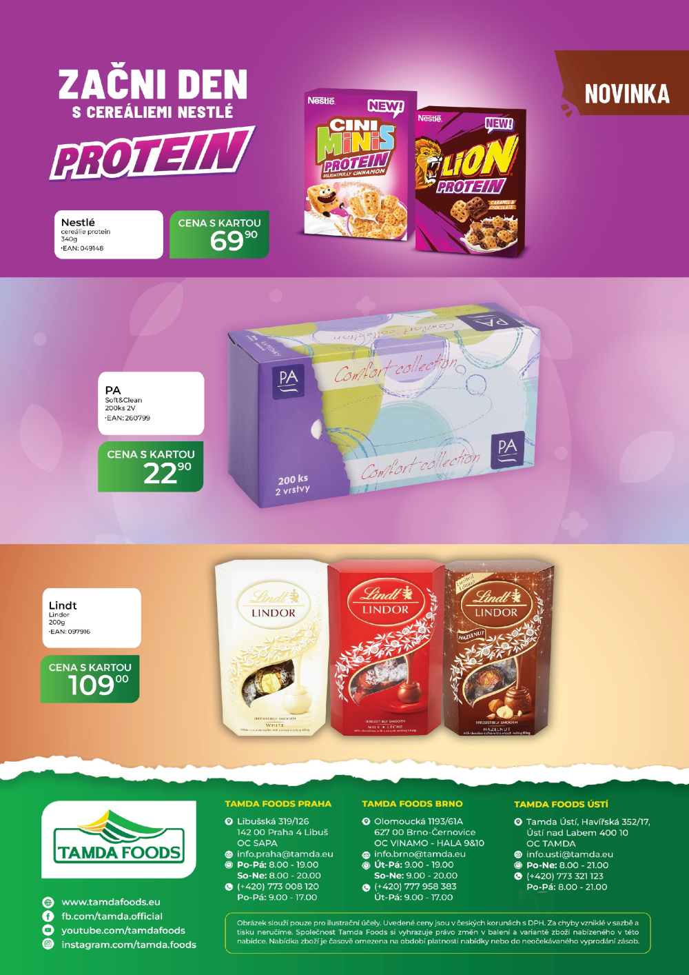 Leták TAMDA FOODS leták - strana 60