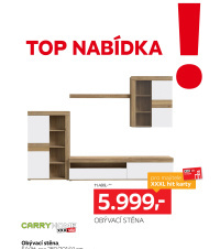Akční leták XXXLutz  - TOP nabídka Obývací stěna
