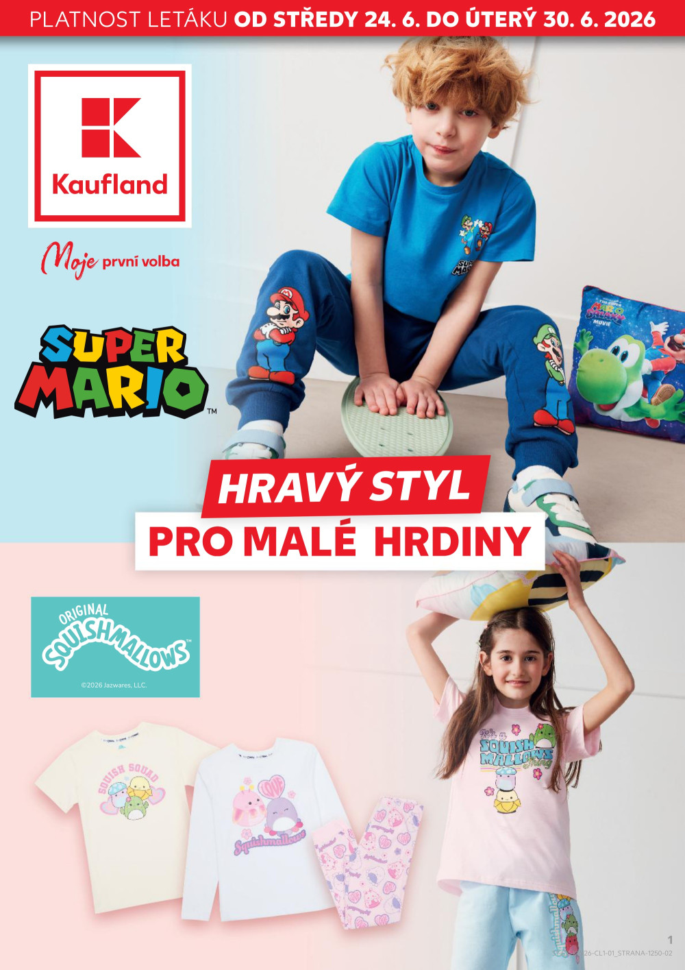 Leták Kaufland leták - Spotřební zboží - strana 1