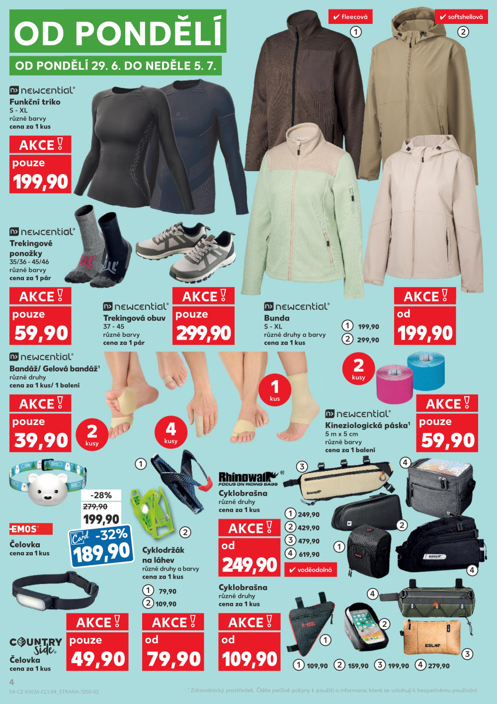Leták Kaufland leták - Spotřební zboží - strana 4