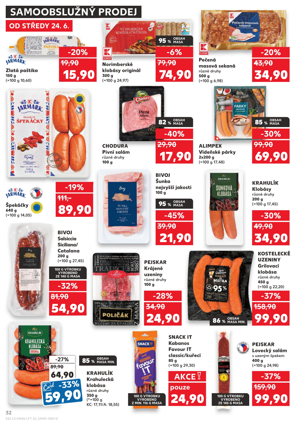 Leták Kaufland leták Náchod - strana 32
