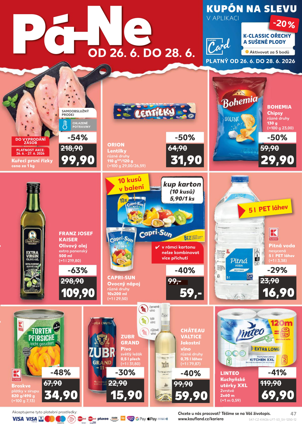 Leták Kaufland leták Plzeň - strana 47