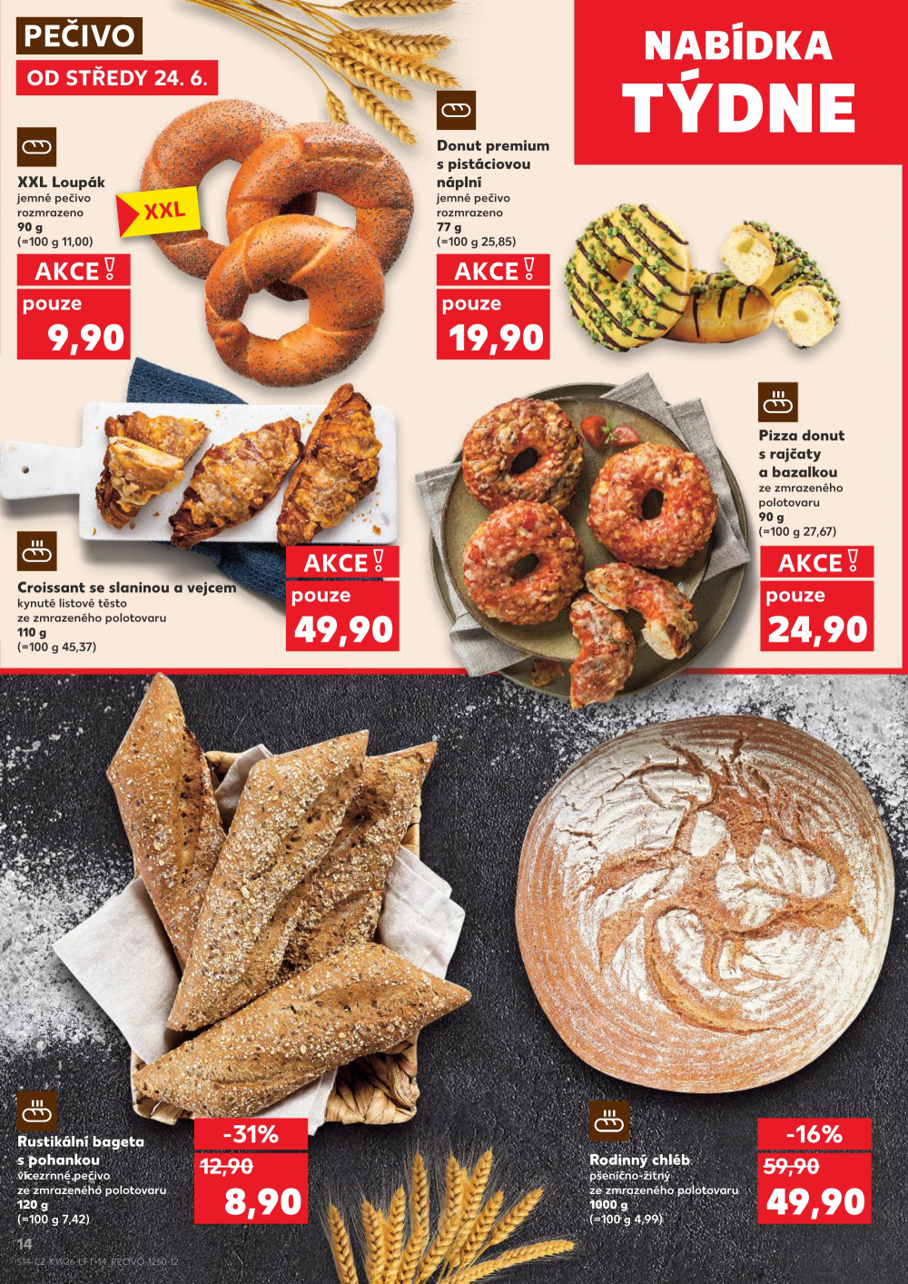 Leták Kaufland leták Praha 6 - Podbaba - strana 14