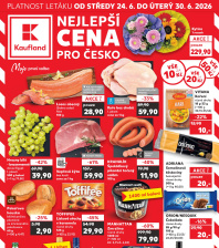 Akční leták Kaufland  Praha 6 - Podbaba