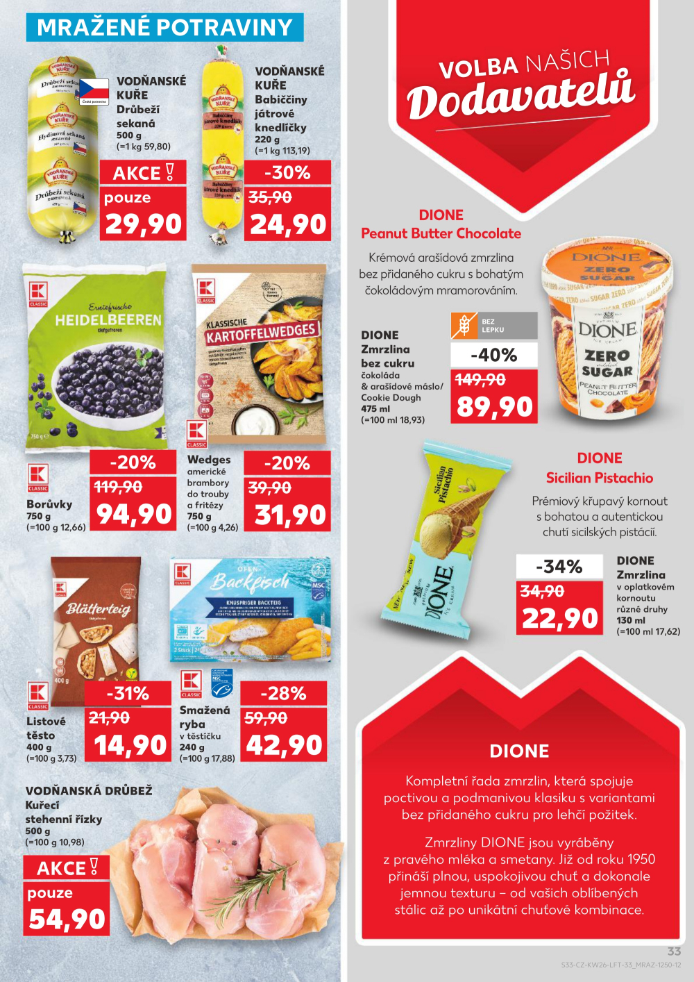 Leták Kaufland leták Praha 3 - Jarov - strana 33