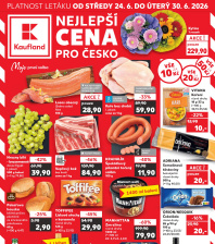 Akční leták Kaufland  Jablonec nad Nisou, U Kostela