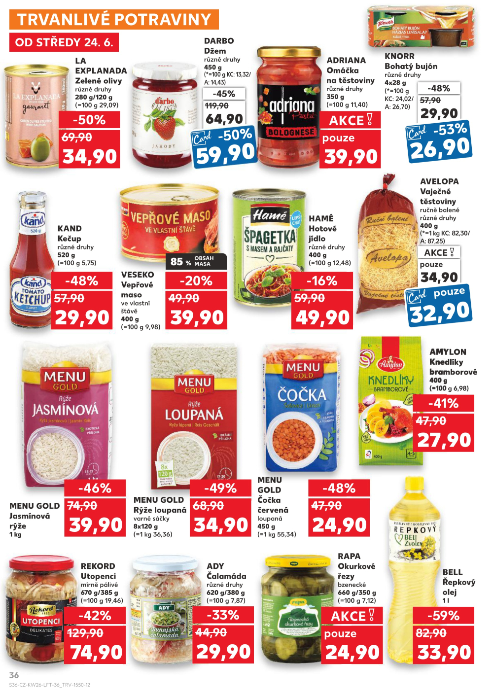 Leták Kaufland leták Kolín - strana 36