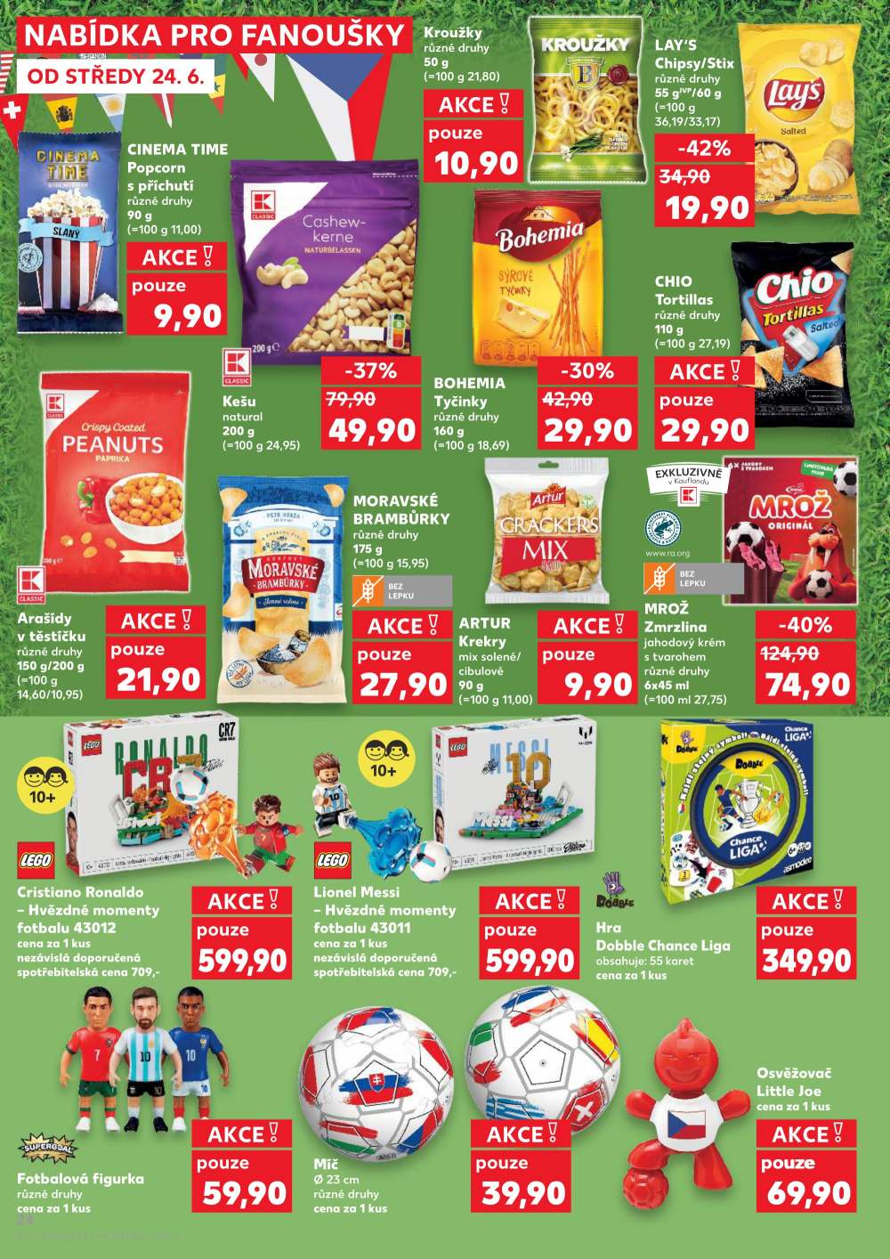 Leták Kaufland leták Praha 4 - Modřany - strana 24
