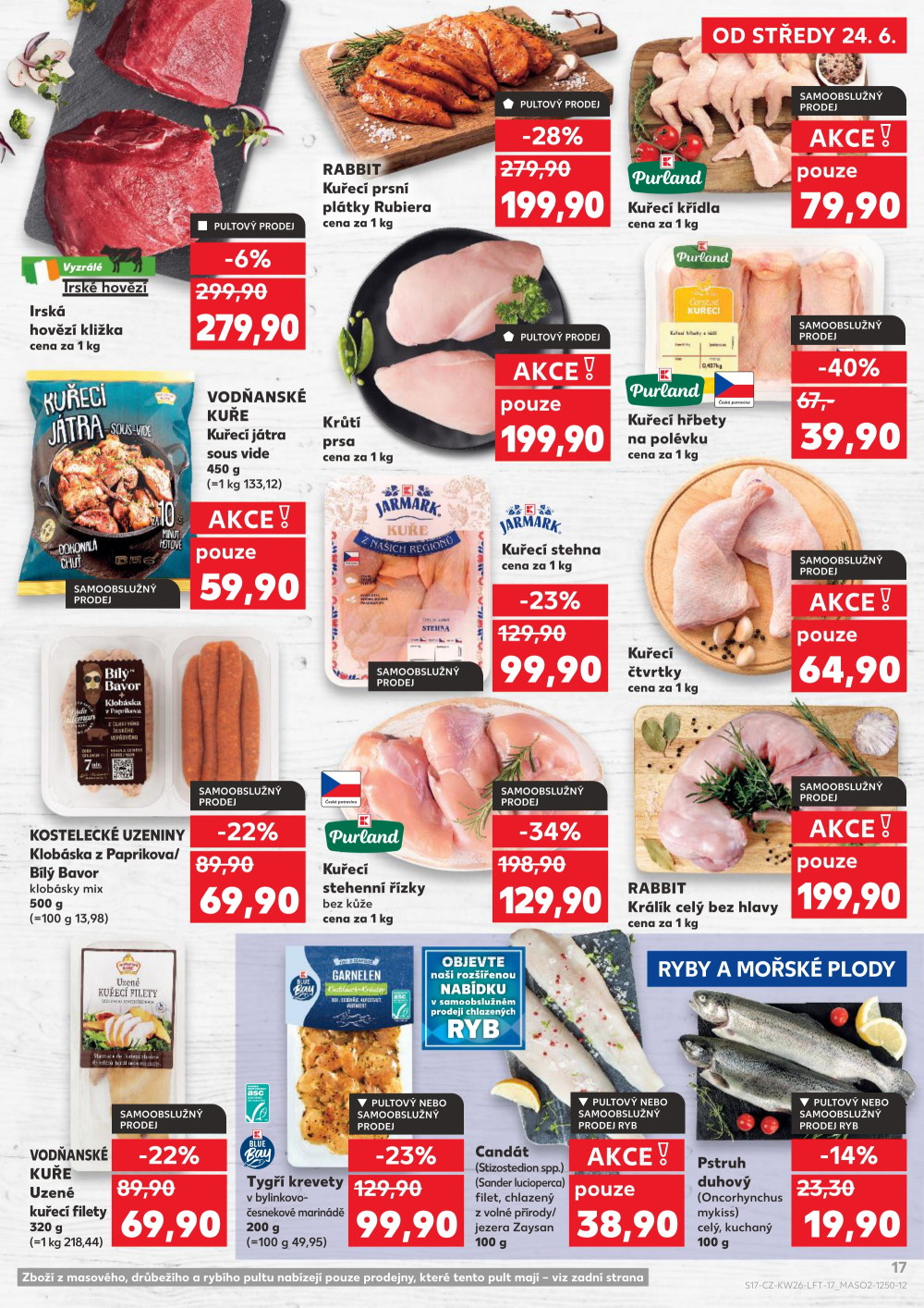 Leták Kaufland leták Praha 4 - Michle - strana 17