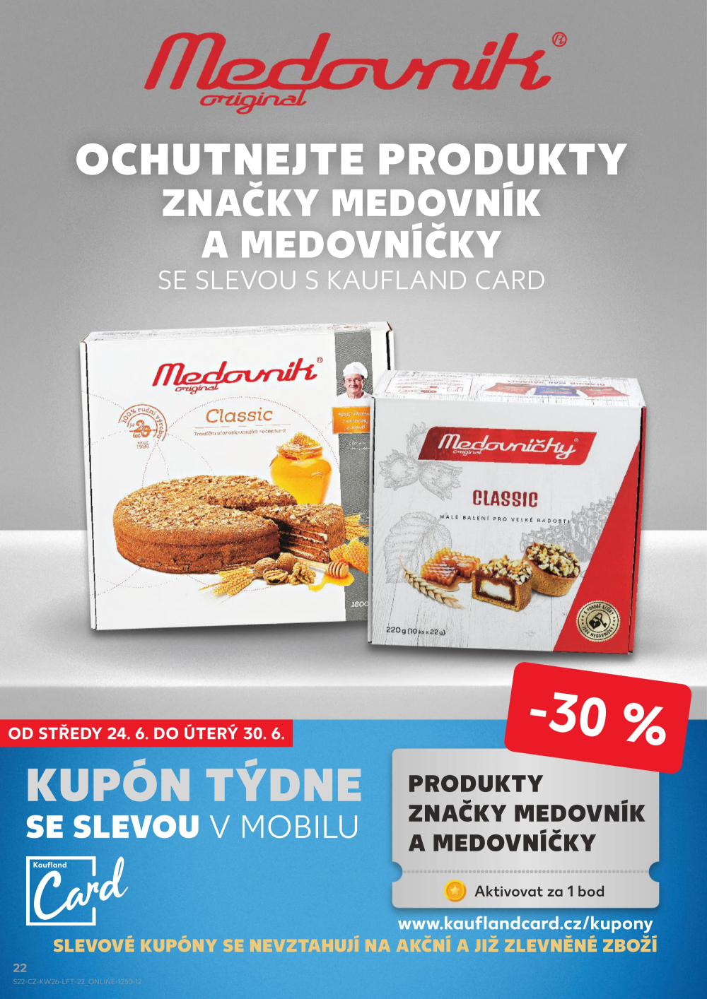 Leták Kaufland leták Praha 4 - Michle - strana 22
