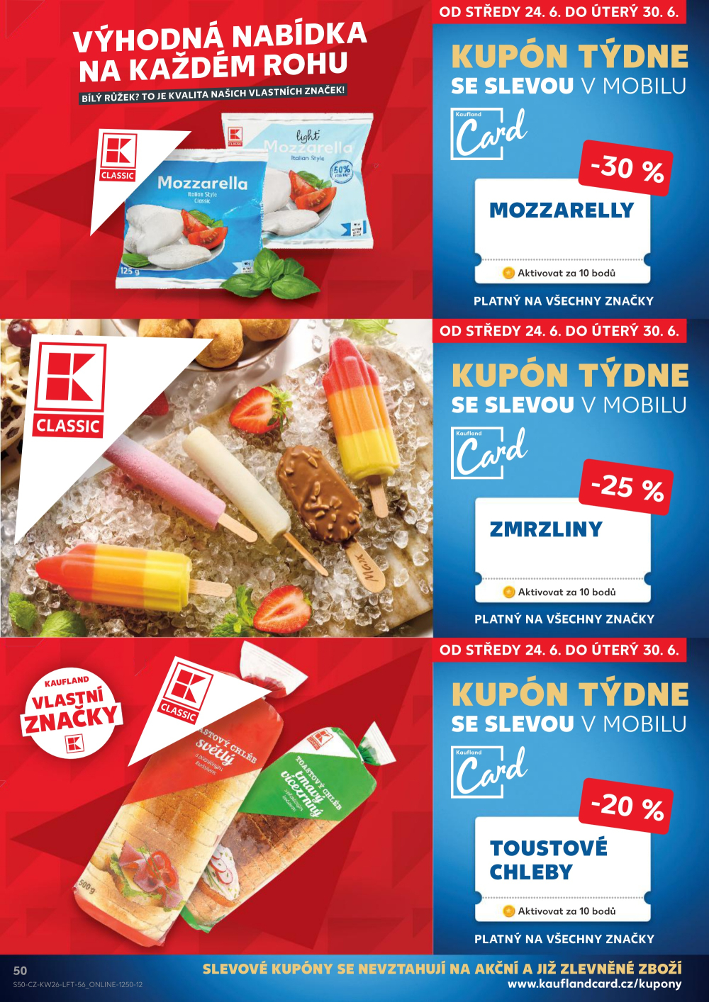 Leták Kaufland leták Kroměříž - strana 50