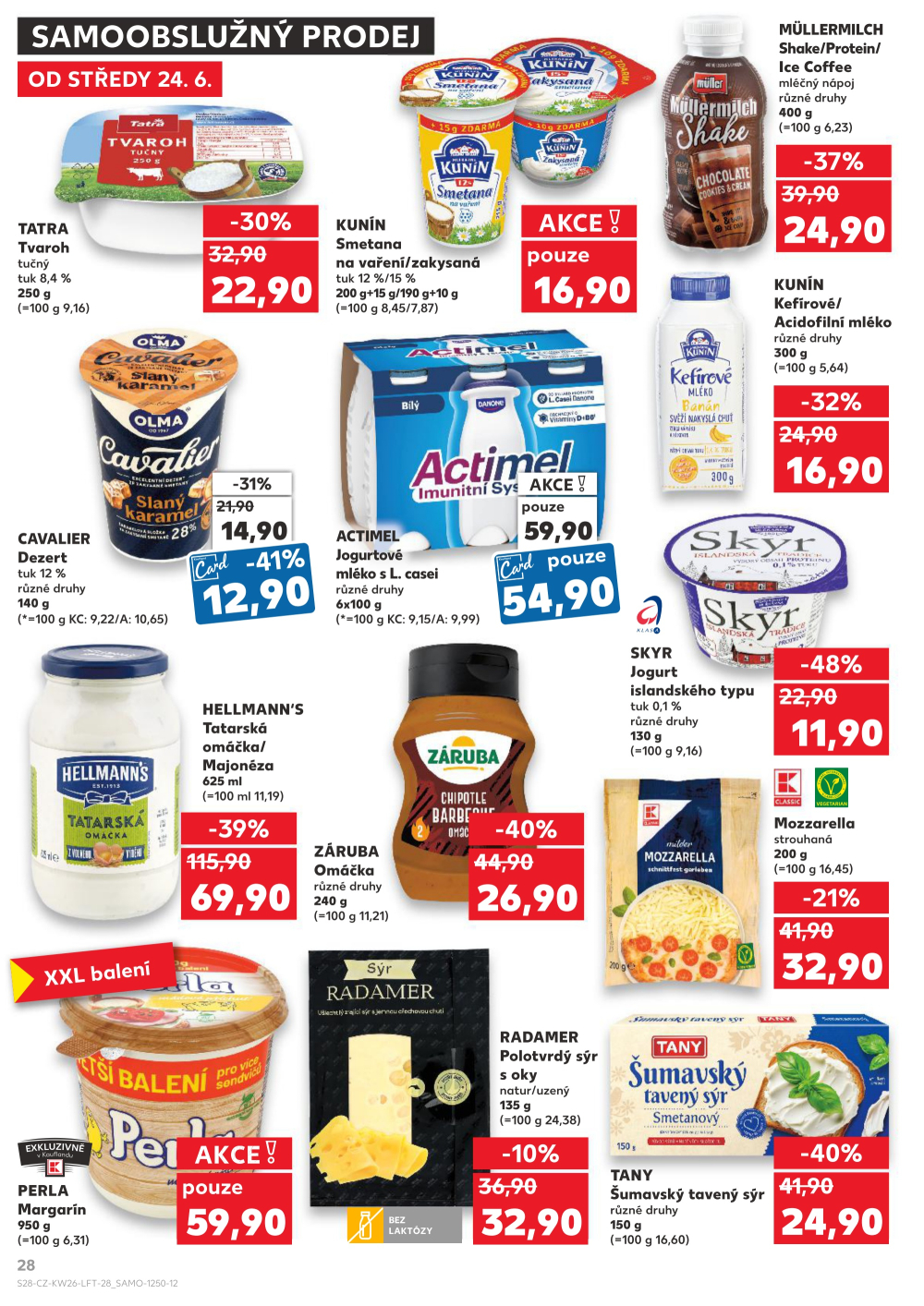 Leták Kaufland leták Vyškov - strana 28