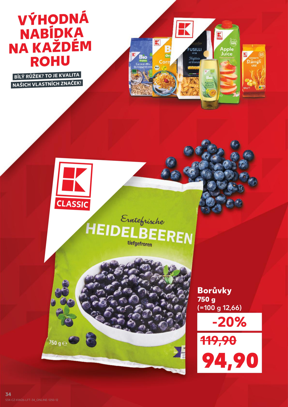 Leták Kaufland leták Jeseník - strana 34