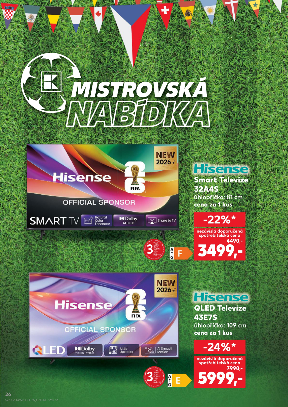 Leták Kaufland leták Česká Lípa - strana 26