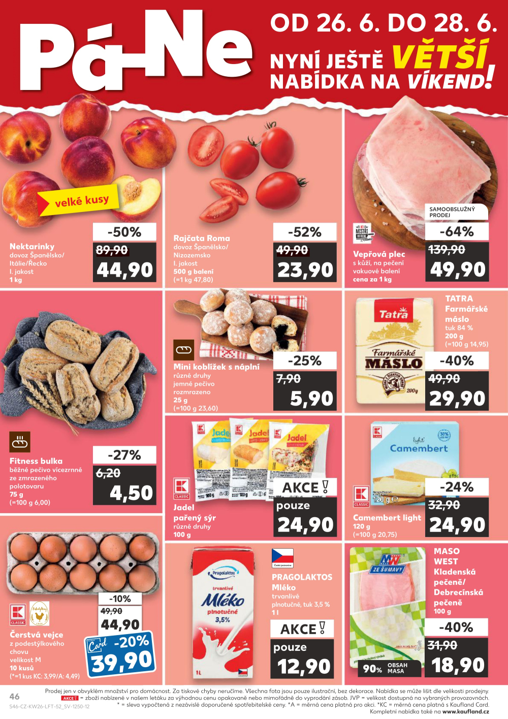 Leták Kaufland leták Praha 8 - Libeň - strana 46