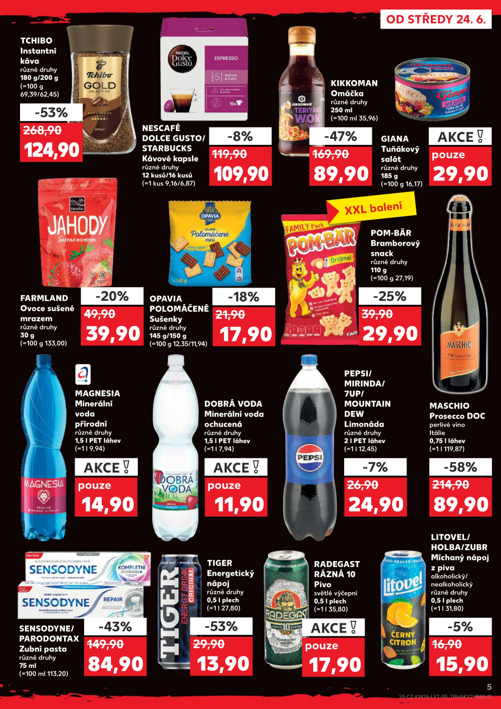 Leták Kaufland leták Praha 8 - Libeň - strana 5