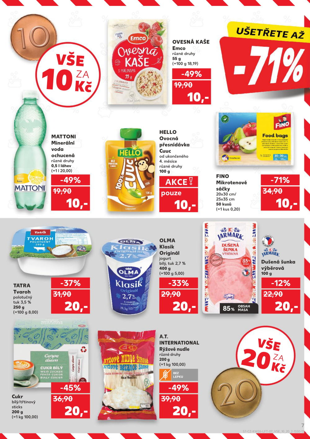 Leták Kaufland leták Praha 8 - Libeň - strana 7