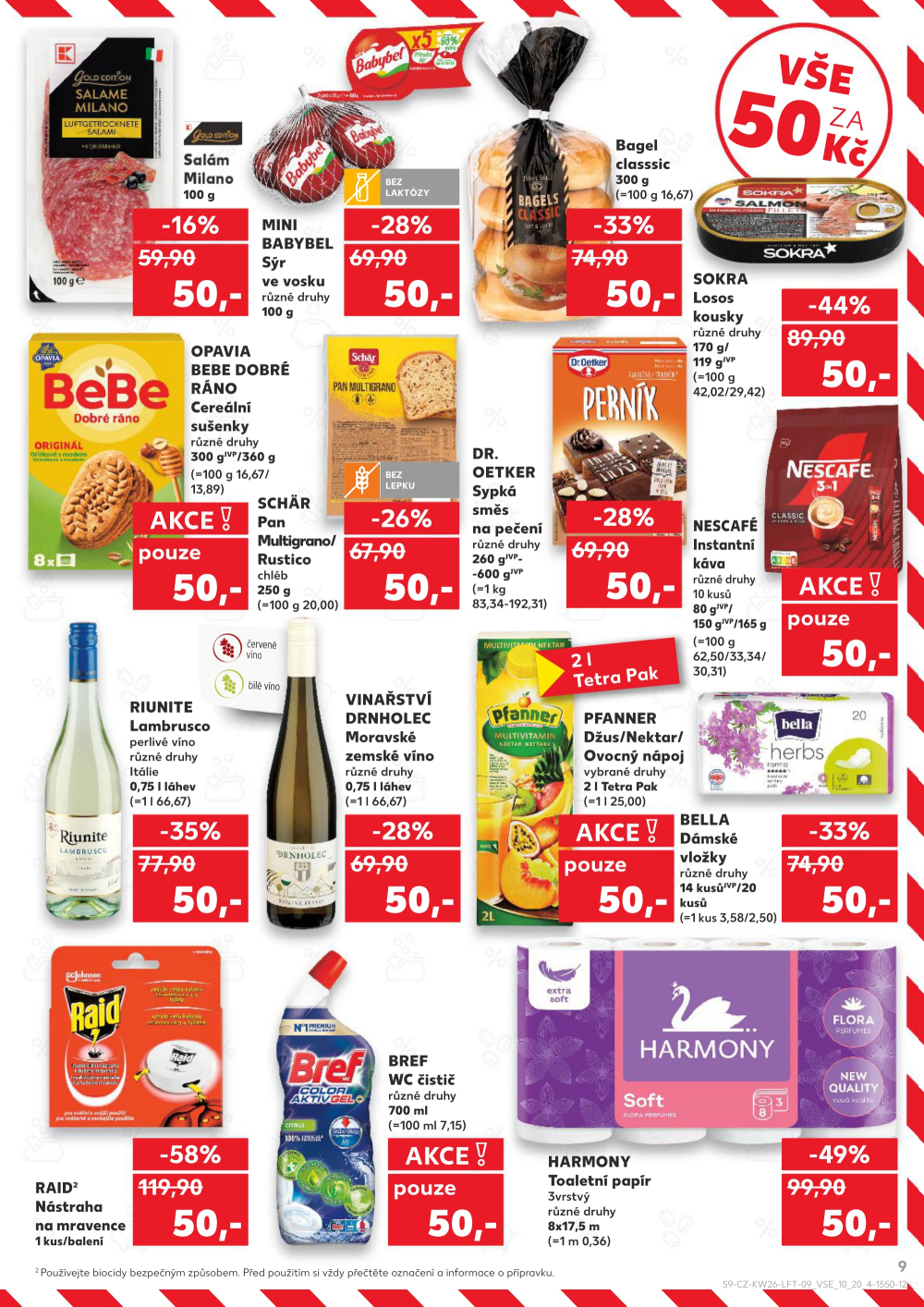 Leták Kaufland leták Praha 8 - Libeň - strana 9