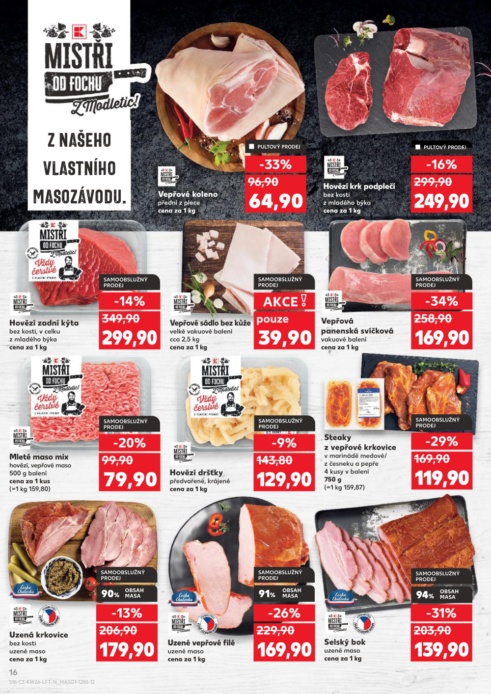 Leták Kaufland leták Jičín - strana 16