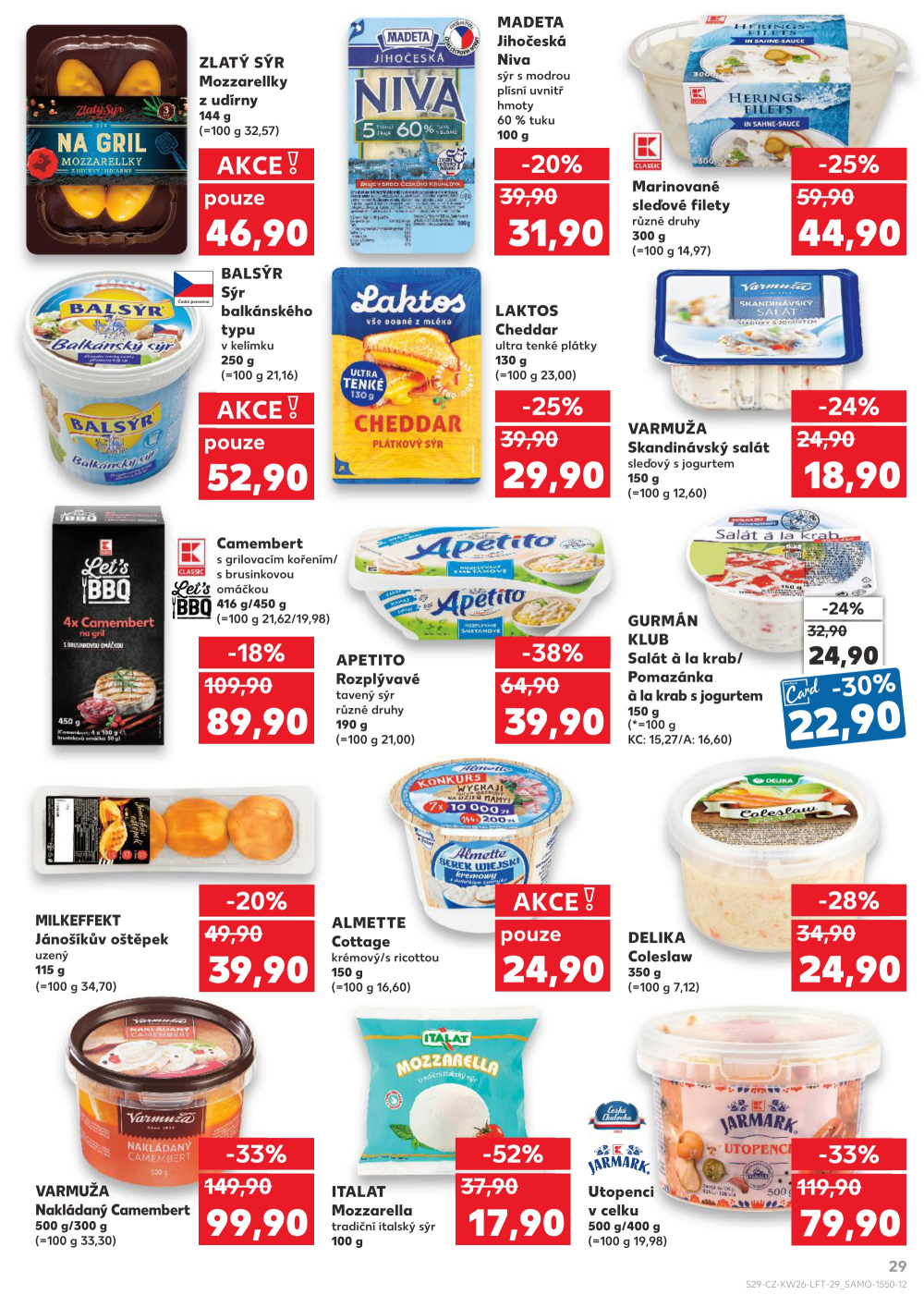 Leták Kaufland leták Nový Bor - strana 29