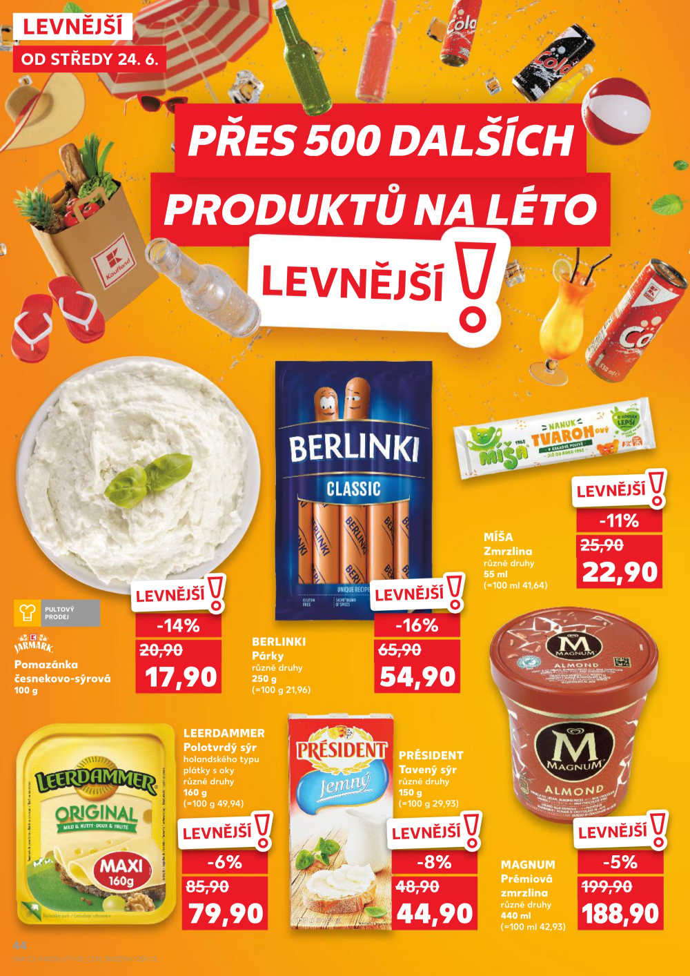 Leták Kaufland leták Nový Bor - strana 44