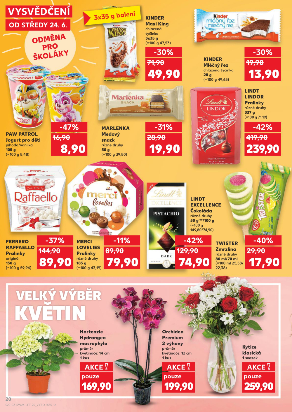 Leták Kaufland leták Čáslav - strana 20