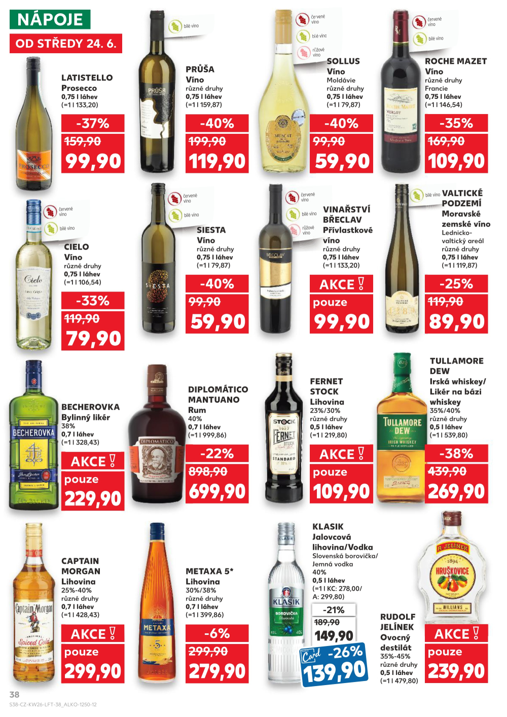 Leták Kaufland leták Čáslav - strana 38