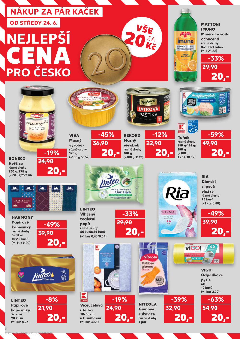 Leták Kaufland leták Čáslav - strana 8