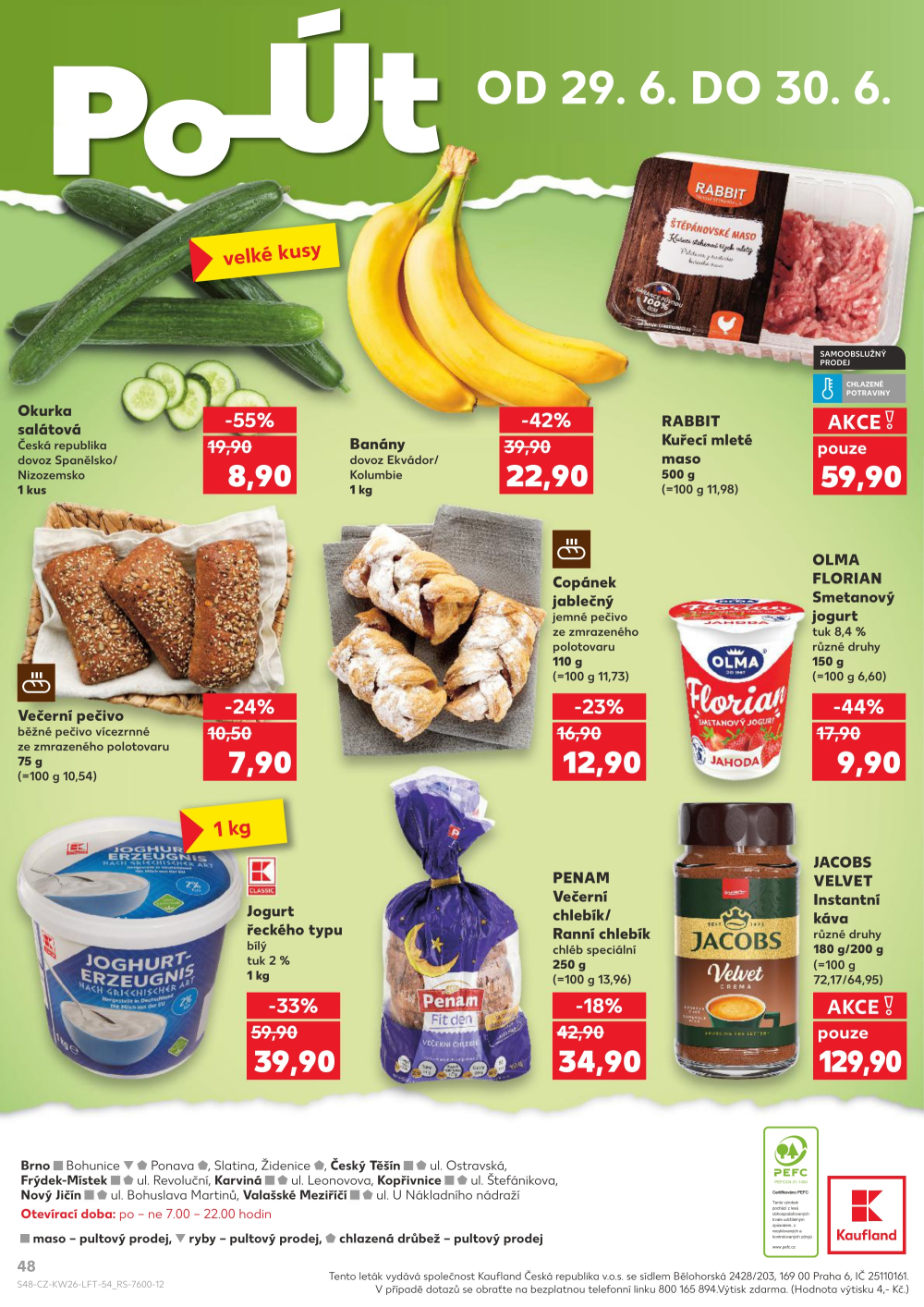 Leták Kaufland leták Valašské Meziříčí - strana 48