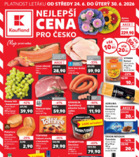 Akční leták Kaufland  Praha 9 - Hloubětín