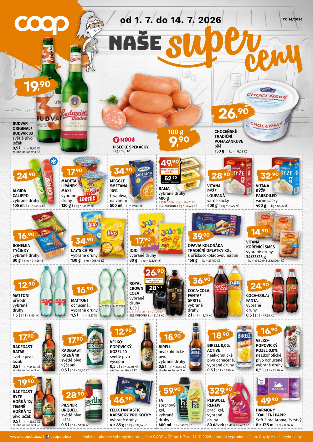 Leták COOP leták - Super ceny - strana 1