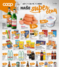 Akční leták COOP  - Super ceny