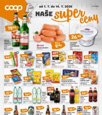 Akční leták COOP  - Super ceny