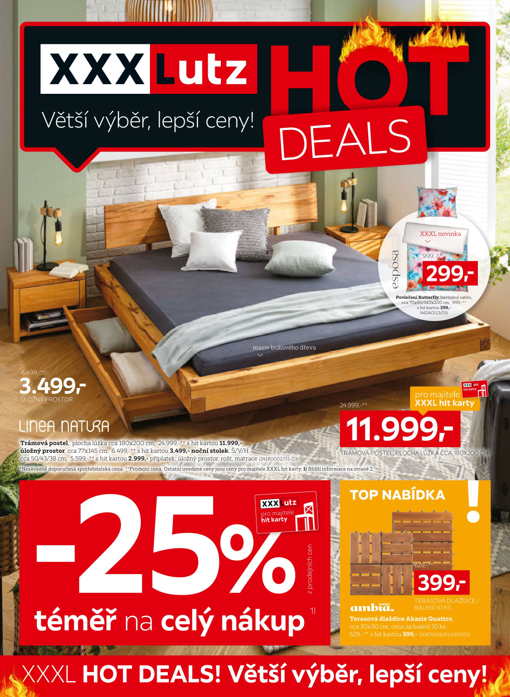 Leták XXXLutz leták - Hot Deals - strana 1