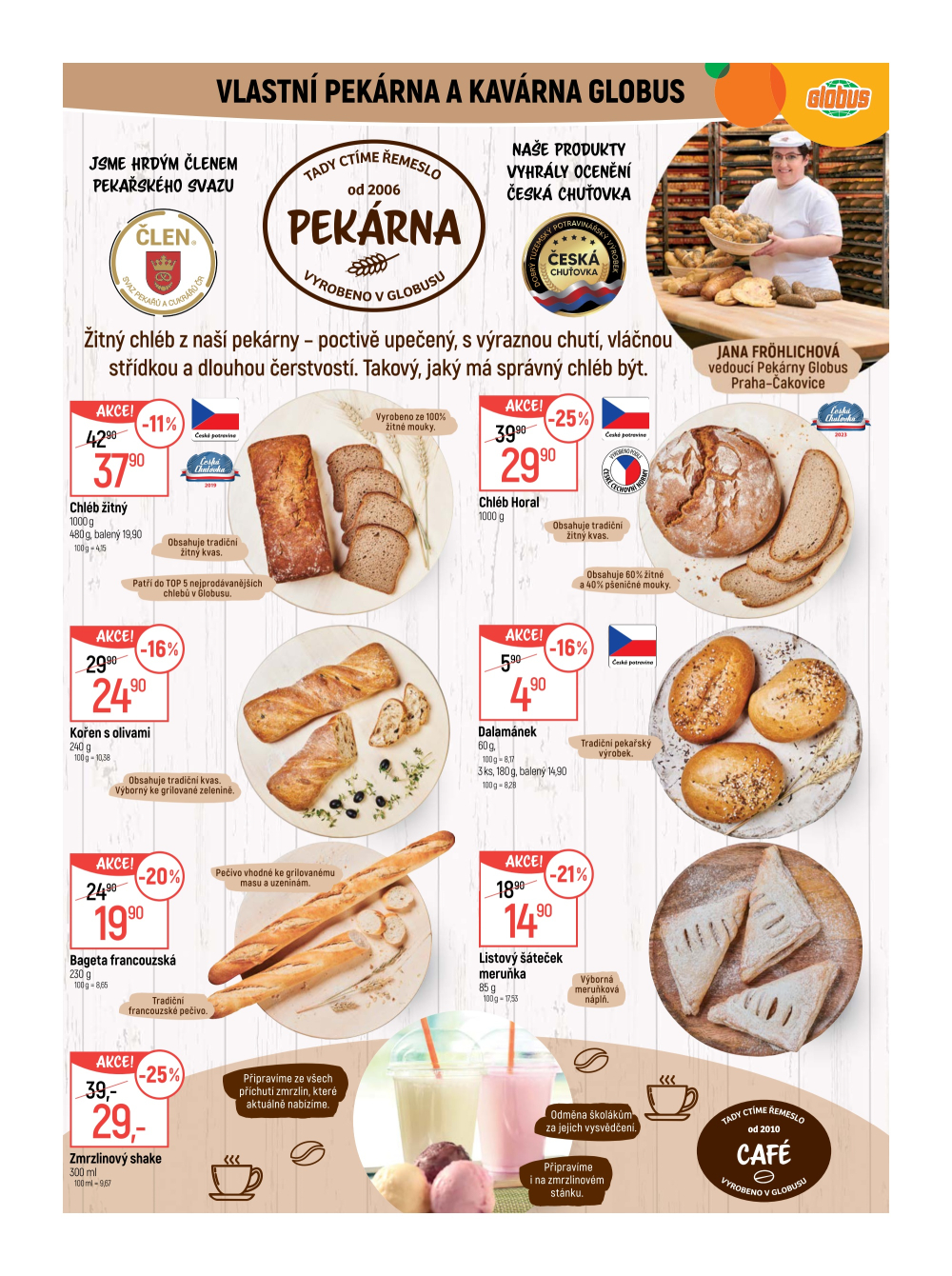 Leták Globus leták Praha - Čakovice - strana 6