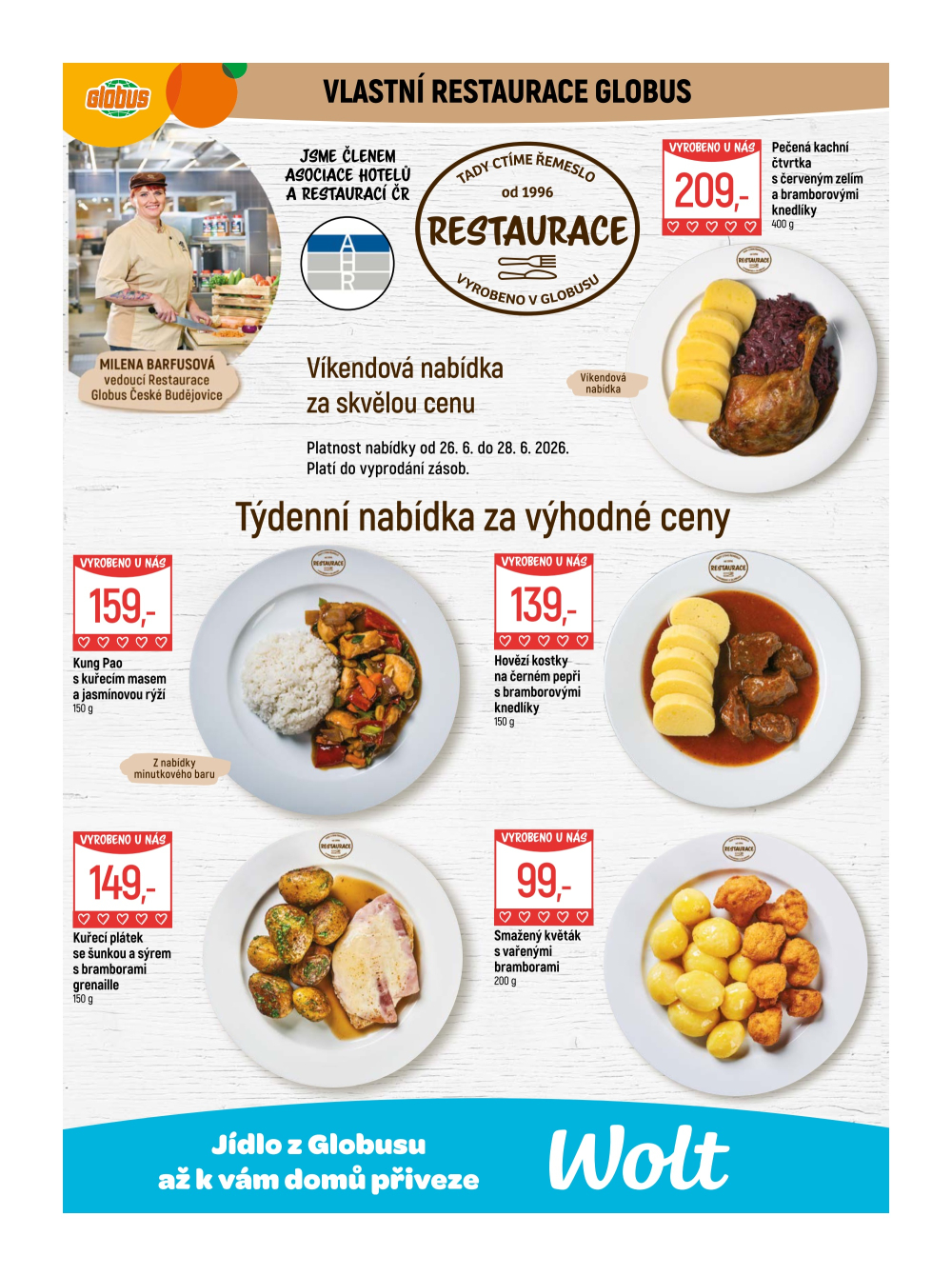 Leták Globus leták České Budějovice - strana 7
