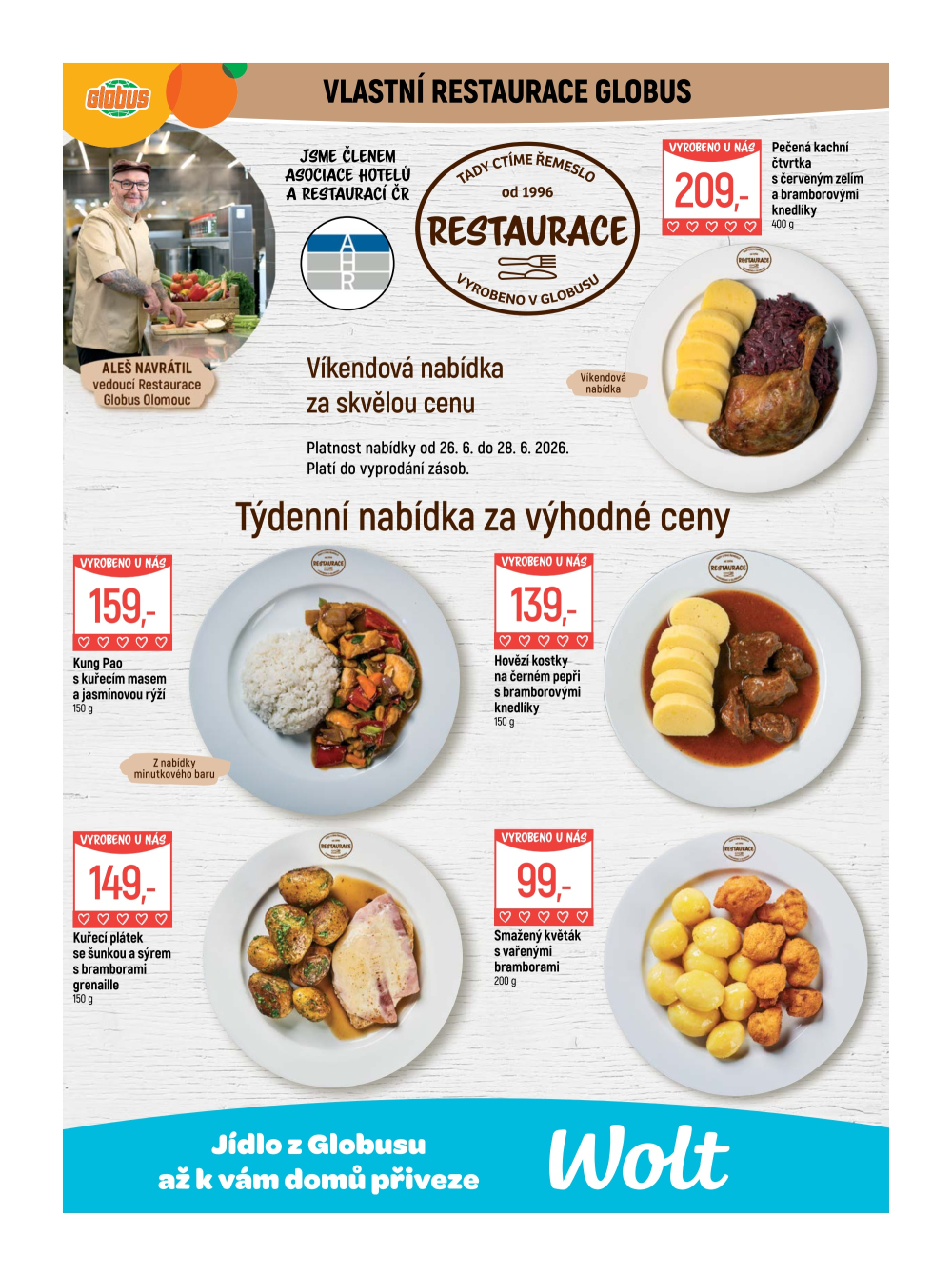Leták Globus leták Olomouc - strana 7