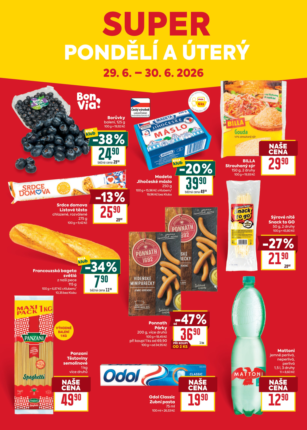Leták BILLA malý leták - strana 8