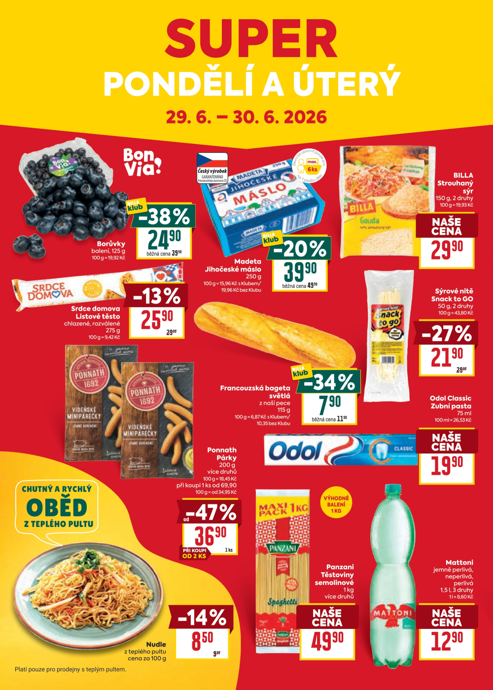 Leták BILLA velký leták - strana 30